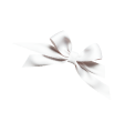 white bow